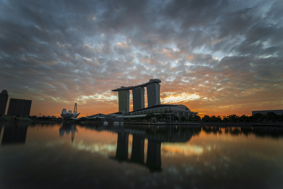 Marina Bay w Singapurze — zdjęcie kierunku podróży